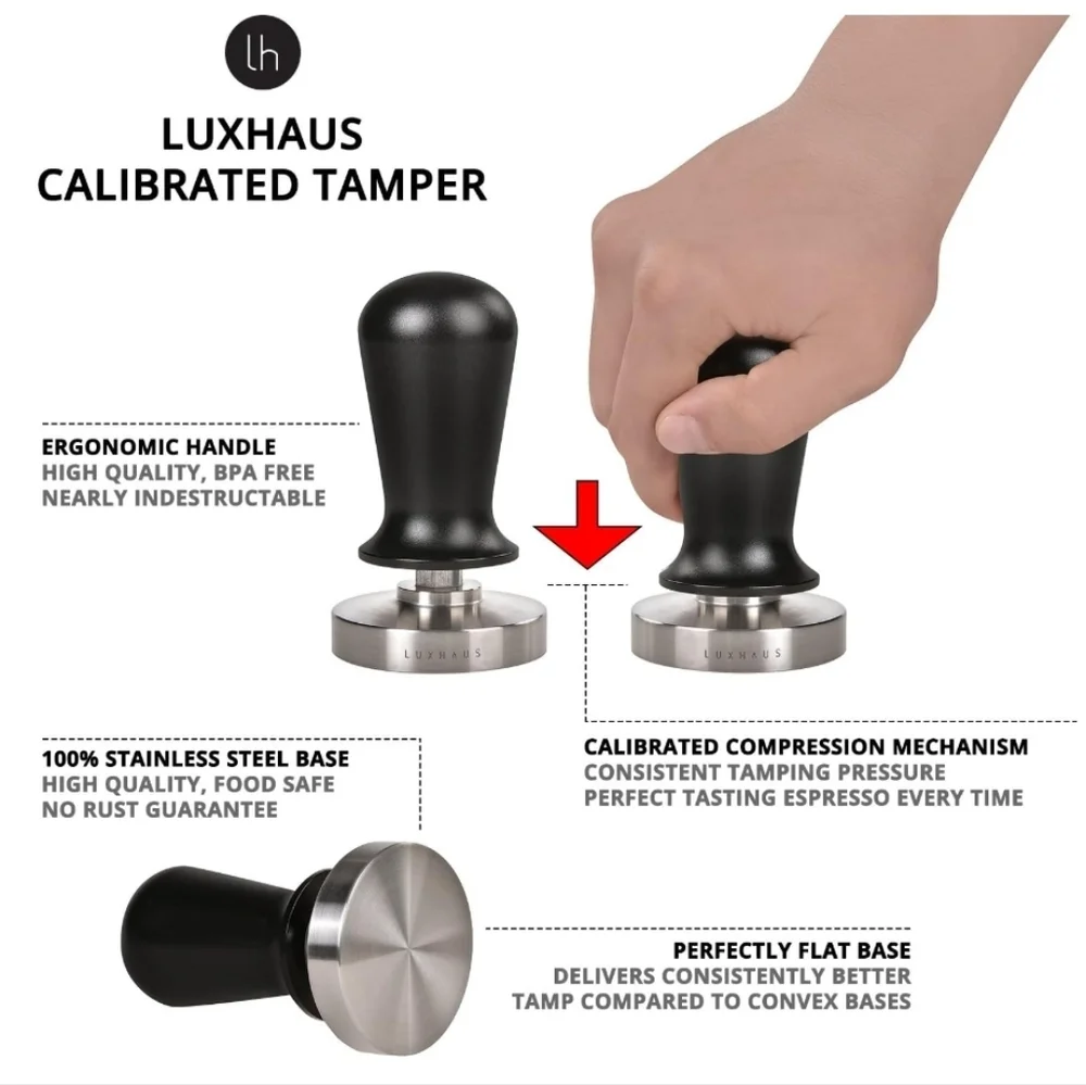 58mm Calibrated Coffee Tamper